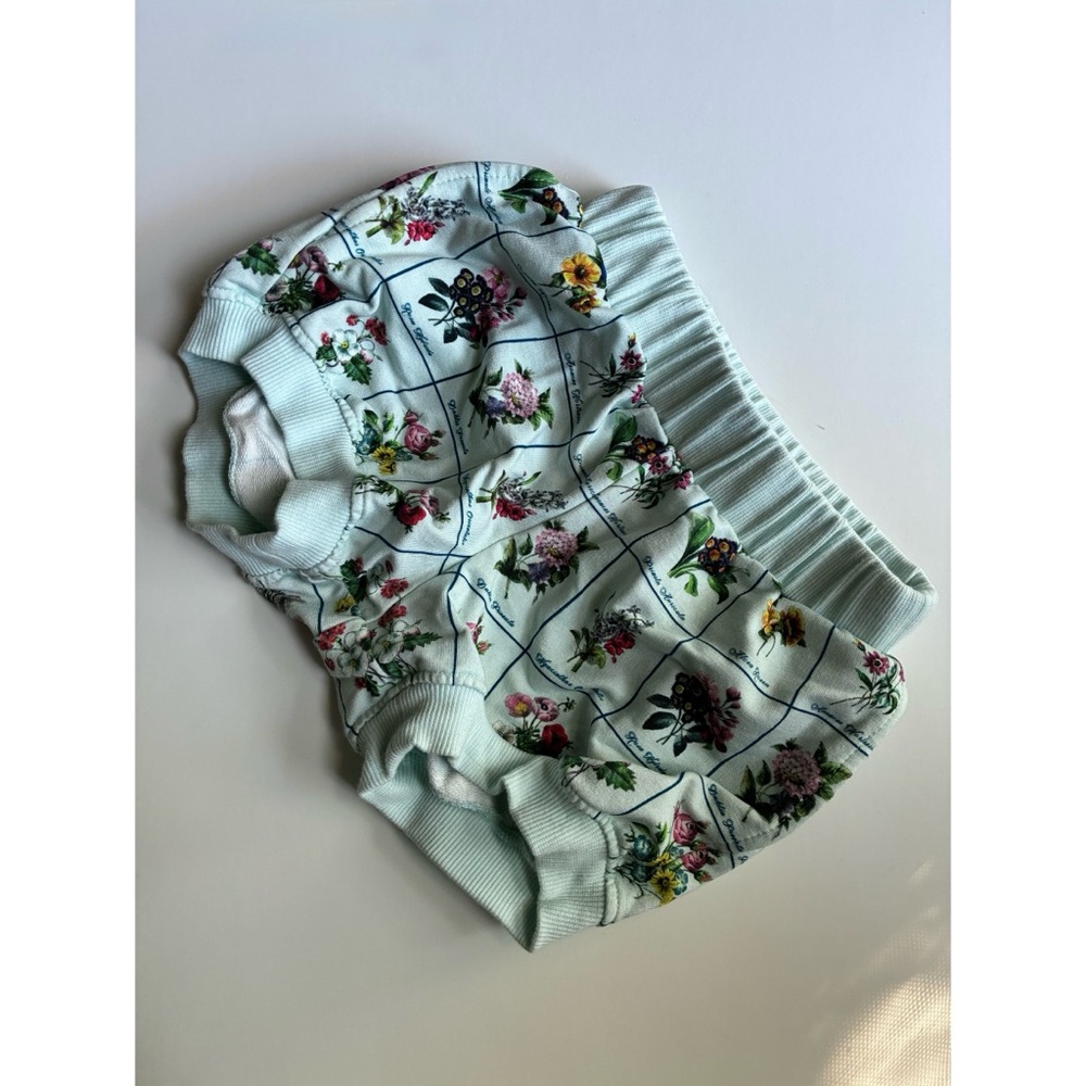 EUC The Middle Daughter Floral Cuff Shorts 3y